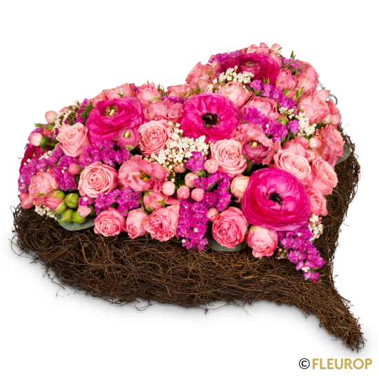 Blumengesteck «Herzblatt»